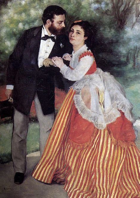 After being discovered by the sabbat inquisition, bellemare has fled and has not been seen since. Sisley and his wife. by Pierre-Auguste Renoir | Renoir ...