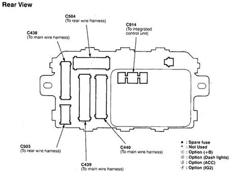 I need to know what fuse under the dash does what and the fuse oanel cover is gone. 99 Integra Fuse Box Diagram - Wiring Diagram Networks