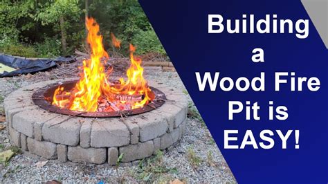 You can see another items of this gallery of 20 awesome fire pit design ideas for winter in backyard below. How to build a wood fire pit from Menards! - YouTube