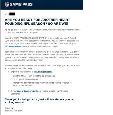 Watch nfl games online, streaming in hd quality. NFL Game Pass subscribers: Subscriptions auto-renew on ...