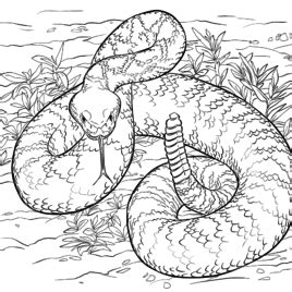 Bites are rare, as the snake is shy and typically in areas where people aren't. Rattlesnake Drawing at GetDrawings | Free download