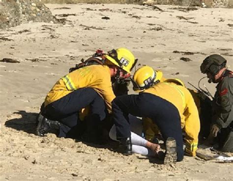 The bluff with benches and a real inspiration point is perfect for watching the sunset over catalina. Woman Injured In Lighthouse Cove Cliff Jump | Laguna Beach ...