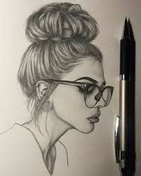 Elk pencil drawing by c. Afbeeldingsresultaat voor tumblr drawings girl with hair ...