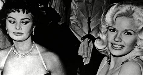 The photo of sophia loren staring daggers in the direction of jayne mansfield's cleavage was taken 60 years ago, but it continues to loom large as one of the most iconic images in hollywood history. Sophia Loren Finally Explains Why She Gave Jayne Mansfield The Side-Eye | HuffPost Australia