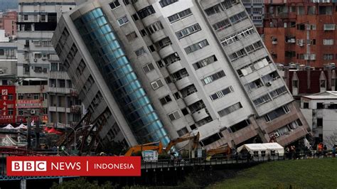 Tribun jogja berita terkini jogja. Gempa Taiwan: TV beterbangan, lantai enam apartemen ...