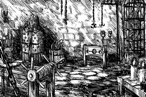 A trial and execution of jeanne d'arc descent to the torture chamber ensemble: 20 Torture Chamber Dressings — Raging Swan Press
