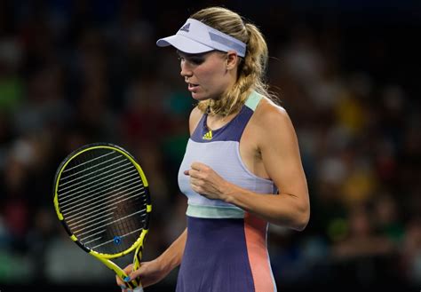 Caroline wozniacki bids a teary farewell after her third round defeat at the 2020 australian open. CAROLINE WOZNIACKI at 2020 Australian Open at Melbourne ...