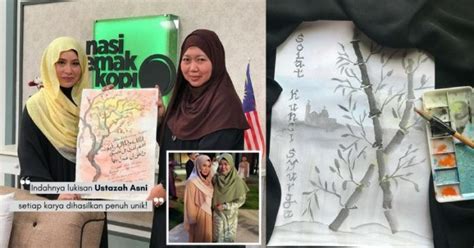 Menabung tabung korban bersama ustazah asni mansor stayathome dbiliquengaji. Lukisan Jadi Antara Medium Dakwah USTAZAH ASNI, Ramai Yang ...