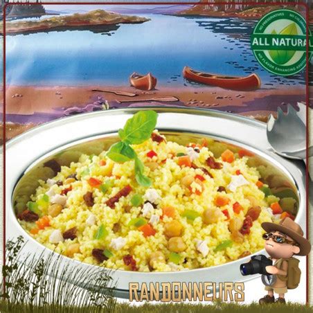 It has more of a nutty flavor and a chewier texture than smaller varieties. Couscous au Poulet et aux Légumes Trek'n Eat