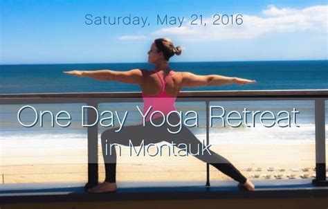 Whether the hesitation is financial, logistical, or even apprehension about being able to 'handle' the retreat experience of lots of yoga or activity and healthful food, do it. SaraYoga One Day Yoga Retreat in Montauk! | sarayoga.com
