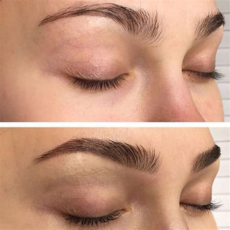 The look of having all your eyebrow hairs laminated is simply attractive and bold. Brow Lamination, Waxing & Tinting | SRF Hair and Beauty