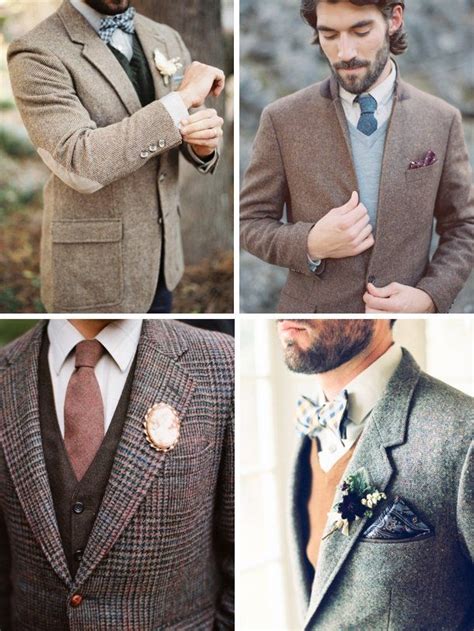 With a wide range of fabrics and customisation options available, and whether you are looking for a skinny fit, a slim fit, a tailored fit, or a regular fit, a light blue, navy, or grey fabric, we will custom tailor your personal two or three piece suit. Well Groomed: Tweed Suits | Vintage wedding suits, Vintage ...