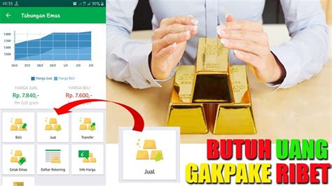 Apabila harga emas naik, anda jual emas fizikal di tangan anda. Jual Emas Di Pegadaian - YouTube