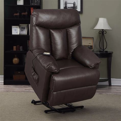 The summit rocker lazy boy leather recliner is a particular favourite with roth newton customers. Power Lift Recliner Leather Furniture Home Theater Chair ...