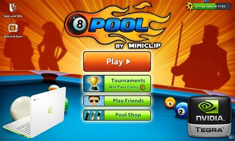 Hello guys new update for miniclip 8 ball pool open 8 ball pool open cheat engine select your browser (if you use mozilla firefox please select second flashplayer plugin) change array of byte scan a2 a0 a2 a0 62 select all results. HP Chromebook 14 14-x040nr w/ Nvidia Tegra Playing 8 Ball ...