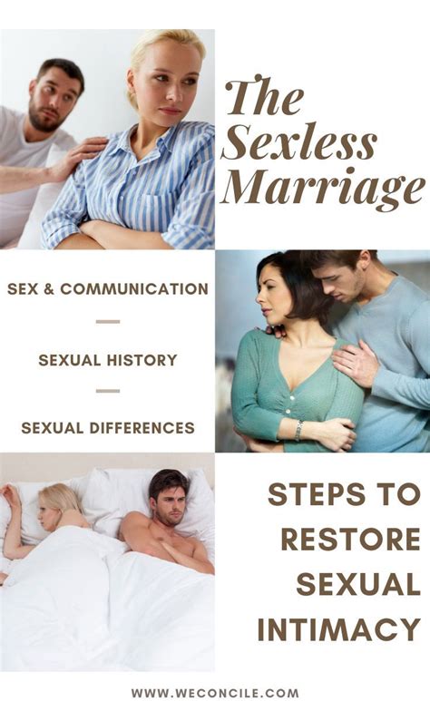 But in the back of your brain, you can't help but worry that perhaps you've crossed over into sexless marriage territory. Pin on Marriage & Relationship Communication Tips