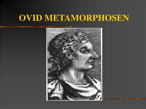 Sie ist durch die wurzeln der. PPT - OVID METAMORPHOSEN PowerPoint Presentation, free ...