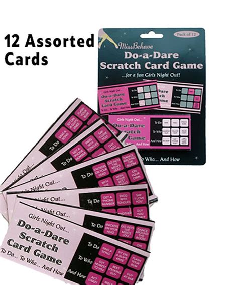 If the first card of the game happens to be a discard all card, the first player begins play with a card of the same color (or another discard all). Dare Scratch Card Game | Hen Party | Bride to Be | Hen Night Games | Pageant Party