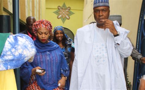 Dr bukola saraki was the president of nigeria senate between 2015 and 2019. Emir of Ilorin reconciles Bukola, Gbemi Saraki - Premium ...