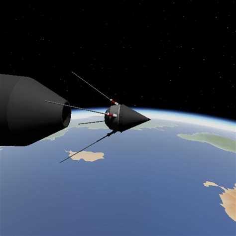 It carried the mannequin ivan ivanovich. SimpleRockets 2 | R7 Sputnik 1
