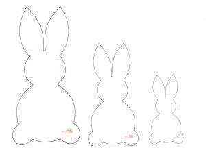 Osterhase schablone, die ostereiersuche ist eine weitere beliebte ostertradition. Vorlage Hasen-Familie Silhouette | Osterei vorlage, Osterhasen basteln vorlagen, Vorlage osterhase