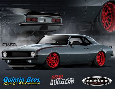 The worlds's largest professional trade show dedicated to multicultural beauty! Matt Bernal - Quintin Brothers 68 Camaro Pro Touring