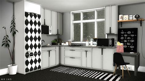 Sims 4 kitchen with laundry download cc creators list youtube. Lana CC Finds - mxims: Louise Kitchen Set So i decided to ...