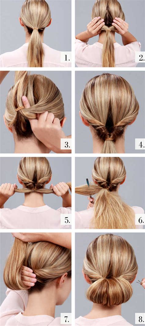 An easy way to fix this problem is by creating a bun out of your long hair. 10 Easy Wedding Updo Hairstyles with Steps - EverAfterGuide