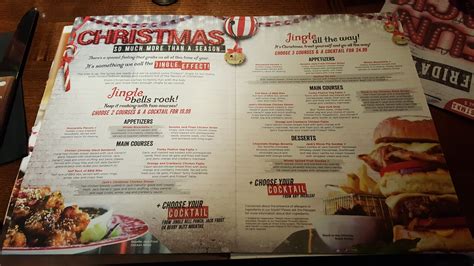 All prices are inclusive of vat. TGI Fridays Christmas Menu Review ... The Yorkshire Dad ...