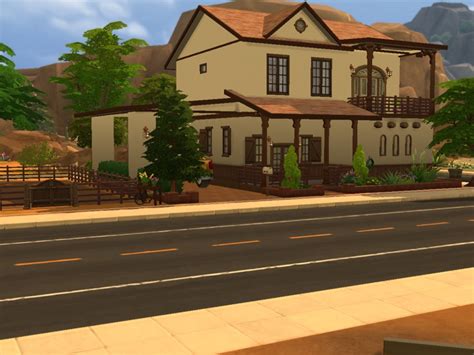 You are currently browsing sims 4 • ranch • custom content. StefyB85's El Ranchero House