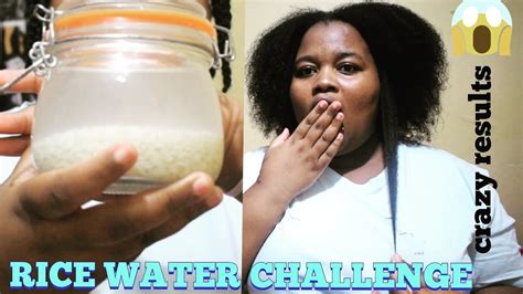 I noticed that the front part of my hair is starting to behave better. RICE WATER CHALLENGE|RESULTS AFTER 7 DAYS|EXTREME HAIR ...