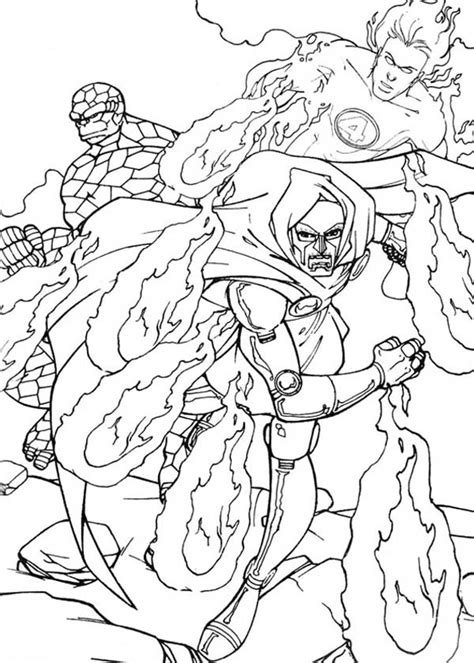 I have failed my people, my son, my country. Fantastic Four Nemesis Doctor Doom Coloring Pages : Bulk ...