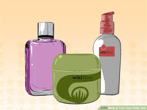 Choose a natural cream, moisturizer, or gel to lubricate the skin and reduce the chance of irritation or breakouts. How to Trim Your Pubic Hair (with Pictures) - wikiHow