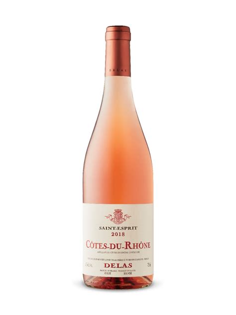 Rose vin de pays red vin de pays aoc cotes du rhone fine fleur (white wine). Delas Saint-Esprit Côtes du Rhône Rosé 2018 | LCBO