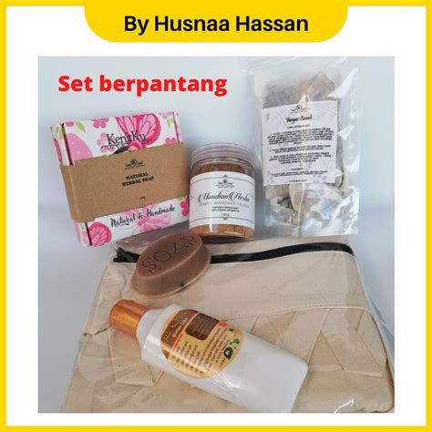 Urutan selepas bersalin 7 kali (sekali sehari setiap pagi) 4. KENITKU NATURAL Set Berpantang Bengkung Lotion Kapur Sireh ...