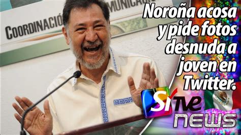 El joven carlos joel…, quien cayó de 10 m en un juego de @sixflagsmexico, dijo el diputado gracias, diputado gerardo fernández noroña, quisiera saludarlo personalmente para conocerlo y. Noroña acosa y pide fotos desnuda a joven en Twitter ...