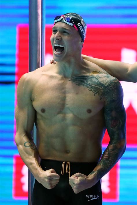 24, 2019 in los angeles. Opnieuw zwemt Amerikaan Caeleb Dressel naar drie keer goud ...