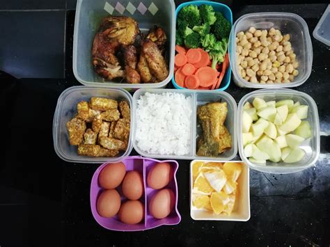 Menu untuk anak dan bekal untuk suami kerja. Wanita Kongsi Menu Bekal Diet Suami Untuk 3 Bulan ...