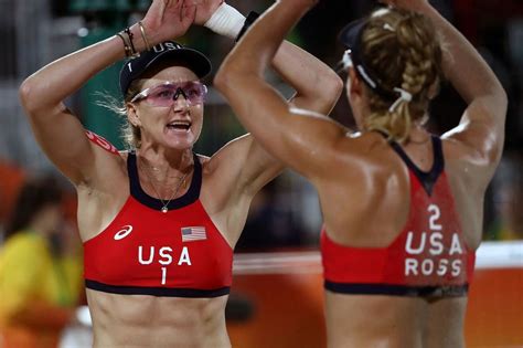 17 april 2016 third place match. Kerri Walsh Jennings and April Ross - Beach Volleyball ...