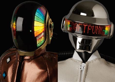 Daft punk, known for their signature helmets when performing, had major success over the years, winning six grammy awards. Daft Punk Get Light-Up Action Figures | Telekom Electronic ...