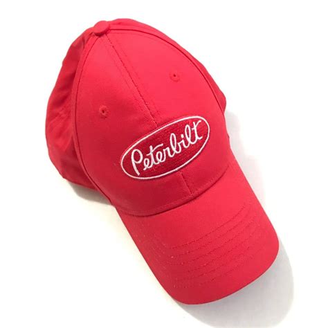 Peterbilt Trucker SnapBack Cap Hat Red | Caps hats, Hats, Snapback cap