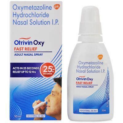 Efficacy of systemic corticosteroid treatment for anosmia with nasal and paranasal sinus disease. Otrivin Oxy Fast Relief Adult Nasal Spray Blocked Nose ...