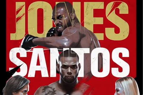 Jones never really tried for a takedown, if he wanted to he could have. UFC 239: Jon Jones vs. Thiago Santos fight card - Bloody Elbow