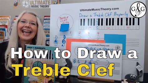 Besides, the majority of hits were written based on it. How to Draw a Treble Clef Properly - YouTube