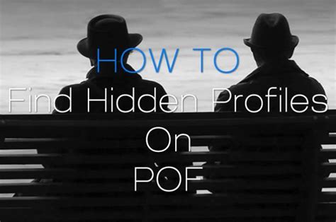 How to hide your profile on seeking. Different ways to find a hidden profile on Plenty Of Fish ...