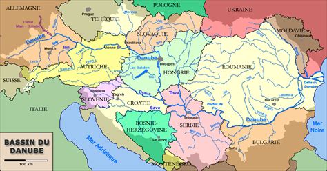 Drapeau officiel de la croatie. Europe - Danube • Carte • PopulationData.net