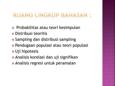 Beberapa aspek masyarakat yang masuk dalam ruang lingkup. PPT - Pengenalan statistik Pengumpulan , Pengolahan ...