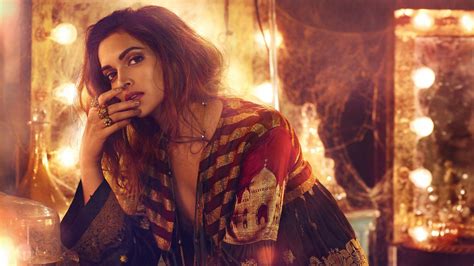 Deepika padukone in saree wallpapers. Deepika Padukone Vogue Wallpaper | HD Wallpaper Background