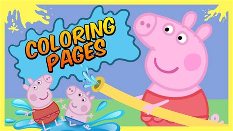 This selection of completely free peppa pig coloring pages is a great choice for little children. How to color peppa pig coloring pages - Peppa Pig and ...