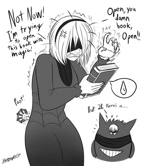 Brought to you by xxxbunker.com. 2b as Hex Maniac | NieR: Automata | Know Your Meme